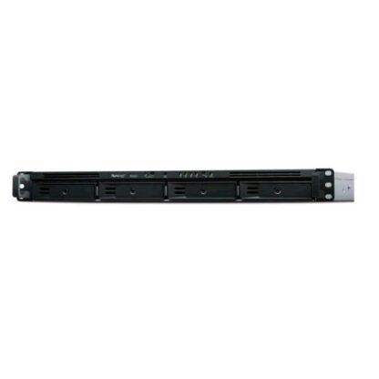 SYNOLOGY RACKSTATION RS822+ NAS CHASSIS RACK 1U AMD RYZEN V1500B 2.2GHZ RAM 2GB-4 BAY HDD/SSD 2.5"/3.5" 4 PORTE RJ-45 BLACK