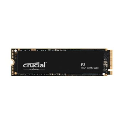 CRUCIAL P3 CT1000P3SSD8SSD SSD M.2 2280 NVME 1.000GB PCIE3.0X4 3D NAND READ 3500MB/S WRITE 3000MB/S BLACK