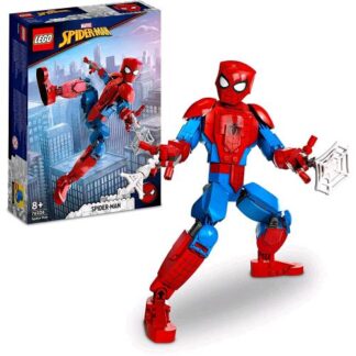 LEGO MARVEL PERSONAGGIO DI SPIDER MAN SNODABILE MODELLINO DA COLLEZIONE