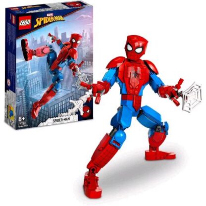 LEGO MARVEL PERSONAGGIO DI SPIDER MAN SNODABILE MODELLINO DA COLLEZIONE