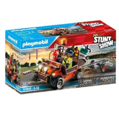 PLAYMOBIL AIR STUNT SHOW VEICOLO DI SOCCORSO MOBILE CON MECCANICO