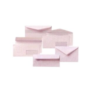 PIGNA LEYLA BUSTE IN CARTA SENZA FINESTRA 11 X 23 CM CHIIUSURA ADESIVA BIANCO CONF 50 Pz.