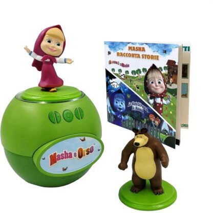 SIMBA MASHA RACCONTA STORIE CASSA SPEAKER CON 2 PERSONAGGI E 24 STORIE