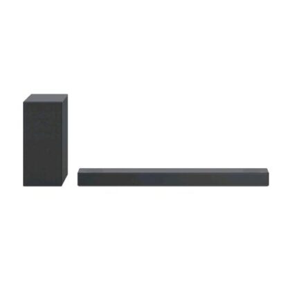 LG S75Q SOUNDBAR TV 3.1.2 CANAL CON SUBWOOFER WITELESS 380W DOLBY NERO 2 CANALI UP-FIRING AUDIO MERIDIAN DOLBY ATMOS DTS:X AI SOUND PRO AUDIO AD ALTA RISOLUZIONE BLUETOOTH INGRESSO OTTICO HDMI IN/OUT BLACK