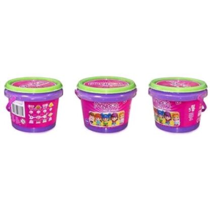 FAMOSA PINYPON SECCHIELLO PICCOLO CON 5 PERSONAGGI