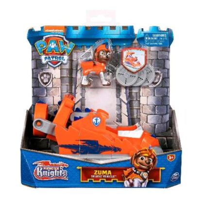 SPIN MASTER PAW PATROL VEICOLO RESCUE KNIGHTS DI ZUMA AEROSCAFO CON PERSONAGGIO