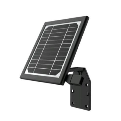 ISIWI ISW-PLS2 PANNELLO SOLARE PER ALIMENTAZIONE TELECAMERA A BATTERIA POTENZA MAX.2.5W IP66 CON CAVO MICRO USB 5MT NERO