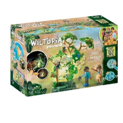 PLAYMOBIL WILTOPIA LUCE NOTTURNA DELL FORESTA AMAZZONICA CON ANIMALI LUCE E SUONI