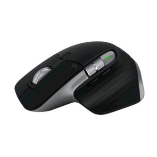 LOGITECH MX MASTER 3S PER MAC MOUSE WIRELESS BLUETOOTH LASER 8.000 DPI MANO DESTRA CON SCORRIMENTO ULTRAVELOCE ERGO CLICK SILENZIOSI TRACCIAMENTO SU VETRO PERSONALIZZABILE USB-C NERO ARGENTO