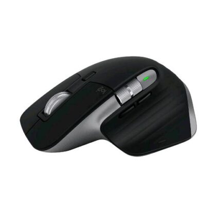 LOGITECH MX MASTER 3S PER MAC MOUSE WIRELESS BLUETOOTH LASER 8.000 DPI MANO DESTRA CON SCORRIMENTO ULTRAVELOCE ERGO CLICK SILENZIOSI TRACCIAMENTO SU VETRO PERSONALIZZABILE USB-C NERO ARGENTO