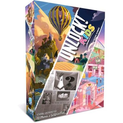 ASMODEE UNLOCK! KIDS ESCAPE ROOM GIOCO DA TAVOLO