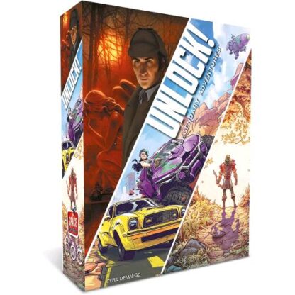 ASMODEE UNLOCK! LEGENDARY ADVENTURES GIOCO DA TAVOLO