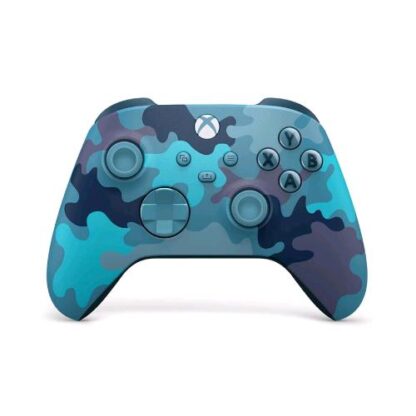 MICROSOFT XBOX CONTROLLER WIRELESS SPECIAL EDITION MINERAL CAMO V2 PER XBOX ONE XBOX SERIES X/S BLU CAMOUFLAGE