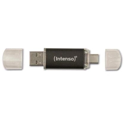 INTENSO FLASH DRIVE TWIST 128GB USB-A 3.2 + USB-C GRIGIO