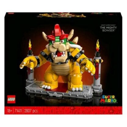 LEGO SUPER MARIO IL POTENTE BOWSER PERSONAGGIO SNODABILE 3D DA COLLEZIONE
