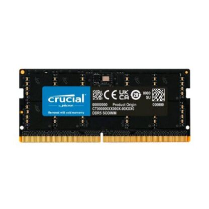 CRUCIAL CT32G48C40S5 MEMORIA RAM 1x32GB 4.800 MHZ TECNOLOGIA DDR5 TIPOLOGIA SODIMM CL40 BLACK