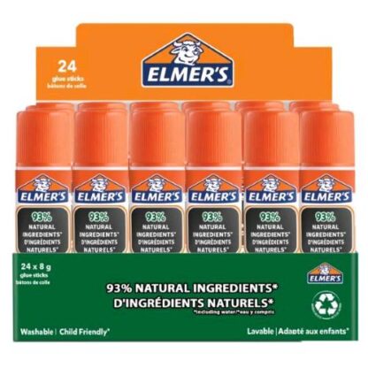 ELMERS COLLA STICK DA 8 GR BIANCO CONF 24 Pz.