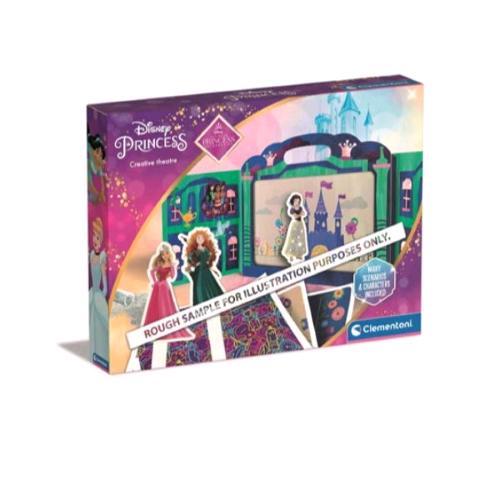 CLEMENTONI PRINCESS CREATIVE THEATRE GIOCO DA VIAGGIO