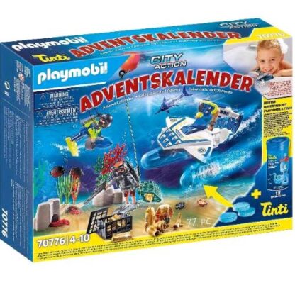 PLAYMOBIL CALENDARIO DELL'AVVENTO GUARDA COSTIERA IN MISSIONE