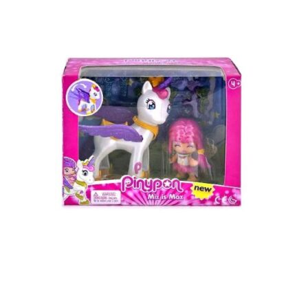FAMOSA PINYPON FLYING UNICORN CON ACCESSORI