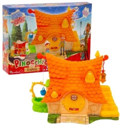 GIOCHI PREZIOSI PINOCCHIO CASA DI GEPPETTO PLAYSET CON 2 PERSONAGGI