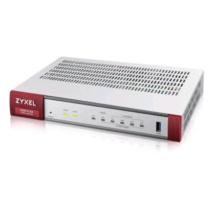 ZYXEL USG FLEX 100 SECURITY GATEWAY BUNDLE FIREWALL 900 Mbit/s 100 VPN: 40 IPSEC/L2TP 30 SSL 1 x WAN 3 x LAN 1 x OPT 1 x USB INCLUDE 1 ANNO SECUR PACK 15 UTENTI