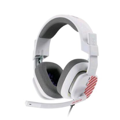 LOGITECH ASTRO A10 CUFFIE GAMING CABLATE GEN 2 OVER-EAR CON MICROFONO FLIP-TO-MUTE LEGGERE DRIVER 32 MM JACK 3.5MMCOMPATIBILE CON XBOX SERIES X|S XBOX ONE PS5 PS4 NINTENDO SWITCH PC WHITE