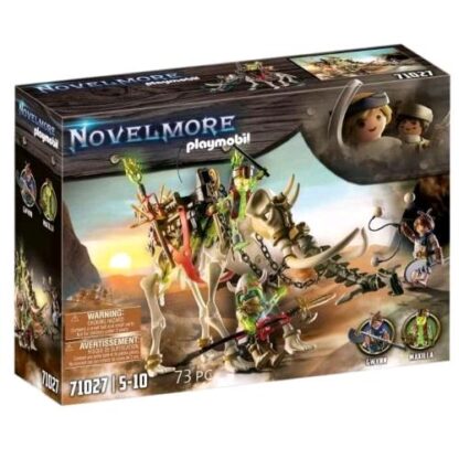 PLAYMOBIL NOVELMORE SAL'AHARI SANDS MAMMUT DEL DESERTO CON 3 PERSONAGGI