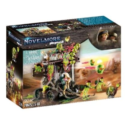 PLAYMOBIL NOVELMORE SAL'AHARI SANDS CARRO ARMATO TUONO DEL DESERTO CON 3 PERSONAGGI E ACCESSORI