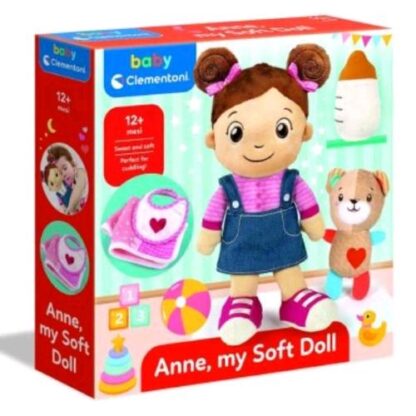 CLEMENTONI ANNE MY SOFT DOLL CON ACCESSORI