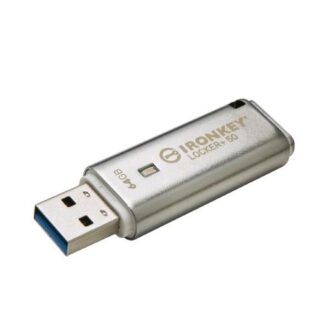 KINGSTON IRONKEY LOCKER+ 50 CHIAVETTA USB 3.2 64GB 145 MB/S VELOCITA DI LETTURA 115 MB/S VELOCITA DI SCRITTURA ARGENTO
