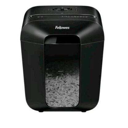 FELLOWES POWERSHRED LX50 DISTRUGGIDOCUMENTI A FRAMMENTO CESTINO 17 LT CAPACITA' 9 FOGLI NERO