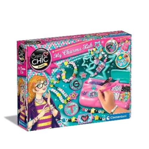 CLEMENTONI CRAZY CHIC MY CHARMS LAB KIT CREATIVO
