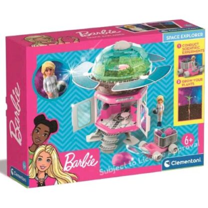 CLEMENTONI BARBIE SPACE EXPLORER PLAY SET STAZIONE SPAZIALE