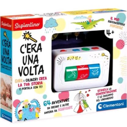 CLEMENTONI SAPIENTINO C'ERA UNA VOLTA RACCONTA STORIE GIOCO EDUCATIVO