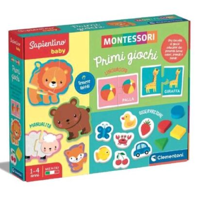 CLEMENTONI MONTESSORI BABY PRIMI GIOCHI GIOCO EDUCATIVO