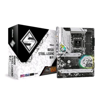 ASROCK B650E STEEL LEGEND WIFI 6 SCHEDA MADRE AM5 ATX 4DDR5 PCI EXPRESS X16 HDMI DISPLAYPORT