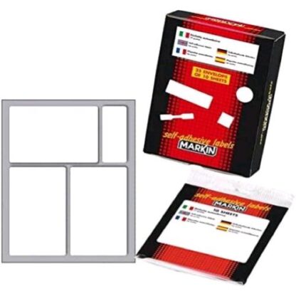 MARKIN ETICHETTA ADESIVA 83X53 mm BIANCO CONF 30 Pz.