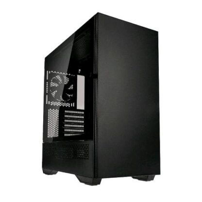 KOLINK STRONGHOLD PRIME CASE MIDDLE TOWER MINITX/MATX/ATX/E-ATX PANNELLO LATERALE IN VETRO TEMPERATO 2XUSB-A 3.0 1XUSB-A 2.0 2XVENTOLE 120MM BLACK