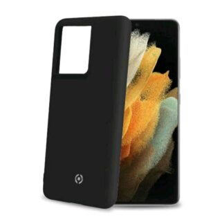 CELLY FEELING GALAXY S21 ULTRA 5G COVER IN SILICONE SOFT TOUCH BLACK