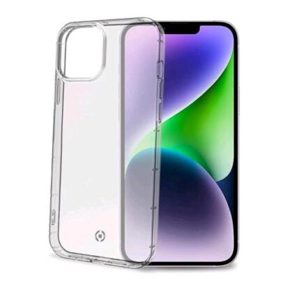 CELLY HEXAGEL APPLE iPHONE 14 PLUS COVER IN TPU EXTRA-PROTEZIONE AGLI ANGOLI E AI LATI TRASPARENTE