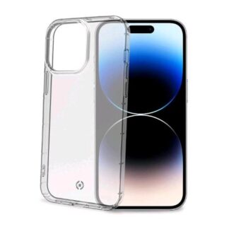 CELLY HEXAGEL APPLE iPHONE 14 PRO COVER IN TPU EXTRA-PROTEZIONE AGLI ANGOLI E AI LATI TRASPARENTE