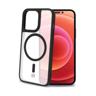 CELLY MAGMATT APPLE iPHONE 14 PRO COVER IN TPU CON LA TECNOLOGIA MAGSAFE TRASPARENTE BLACK