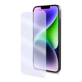 CELLY EASY APPLE iPHONE 14 PLUS VETRO TEMPERATO CON SUPERFICIE ANTI-GRAFFIO ANTI-SHOCK E ANTI-IMPRONTE TRASPARENTE