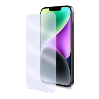 CELLY EASY APPLE iPHONE 14 VETRO TEMPERATO CON SUPERFICIE ANTI-GRAFFIO ANTI-SHOCK E ANTI-IMPRONTE TRASPARENTE