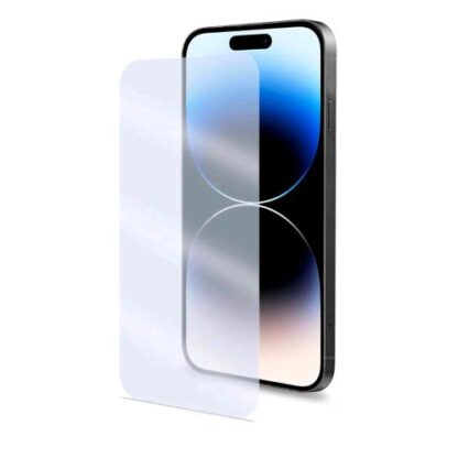 CELLY EASY APPLE iPHONE 14 PRO VETRO TEMPERATO CON SUPERFICIE ANTI-GRAFFIO ANTI-SHOCK E ANTI-IMPRONTE TRASPARENTE