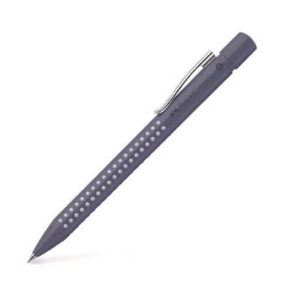 FABER CASTELL GRAY PORTAMINE GRIP CON GOMMINO MINA 0.7 mm B GRIGIO