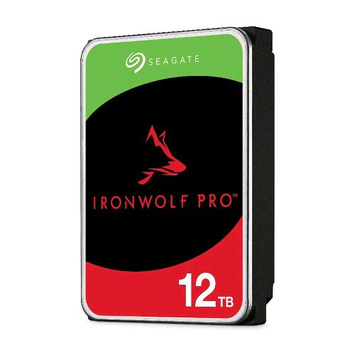 SEAGATE IRONWOLF PRO HDD 12.000GB SATA 3.5" 7200RPM ENTERPRISE NAS CMR 6GB/S 256 MB CACHE