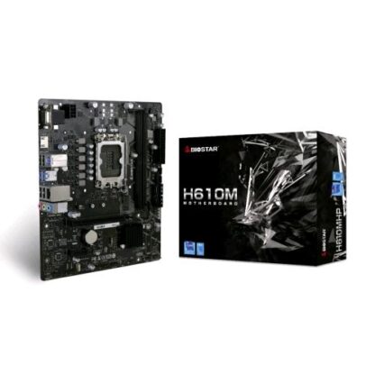 BIOSTAR H610MHP SCHEDA MADRE INTEL H610 LGA 1700 2xDDR4 VGAHDMI PCIE M.2 MICRO-ATX