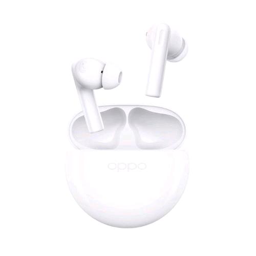 OPPO ENCO BUDS2 AURICOLARI TRUE WIRELESS BLUETOOTH 5.2 IN-EAR NOISE REDUCTION COMANDI TOUCH AUDIO BINAURALE SUONO NITIDO GAMING MODE CUSTODIA DI RICARICA MOONLIGHT WHITE